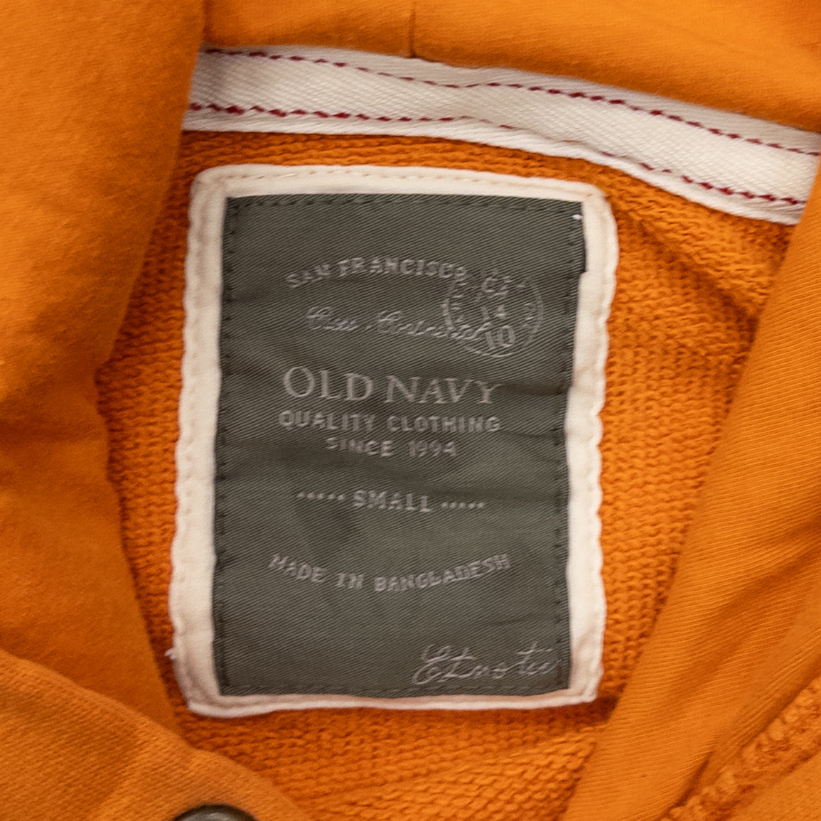 OLD NAVY オールドネイビー パーカー オレンジ メンズS