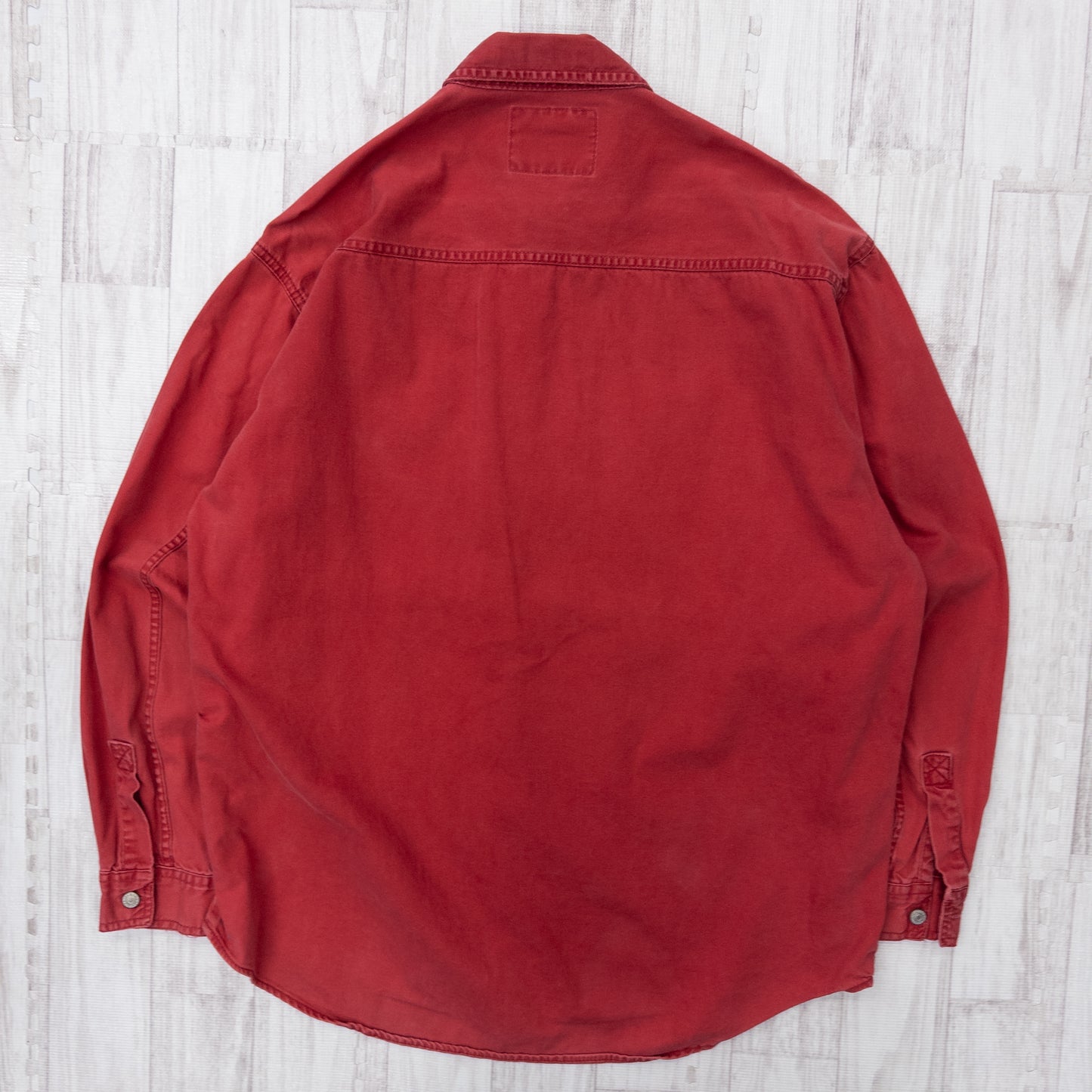 Levi's リーバイス 長袖シャツ レッド メンズL