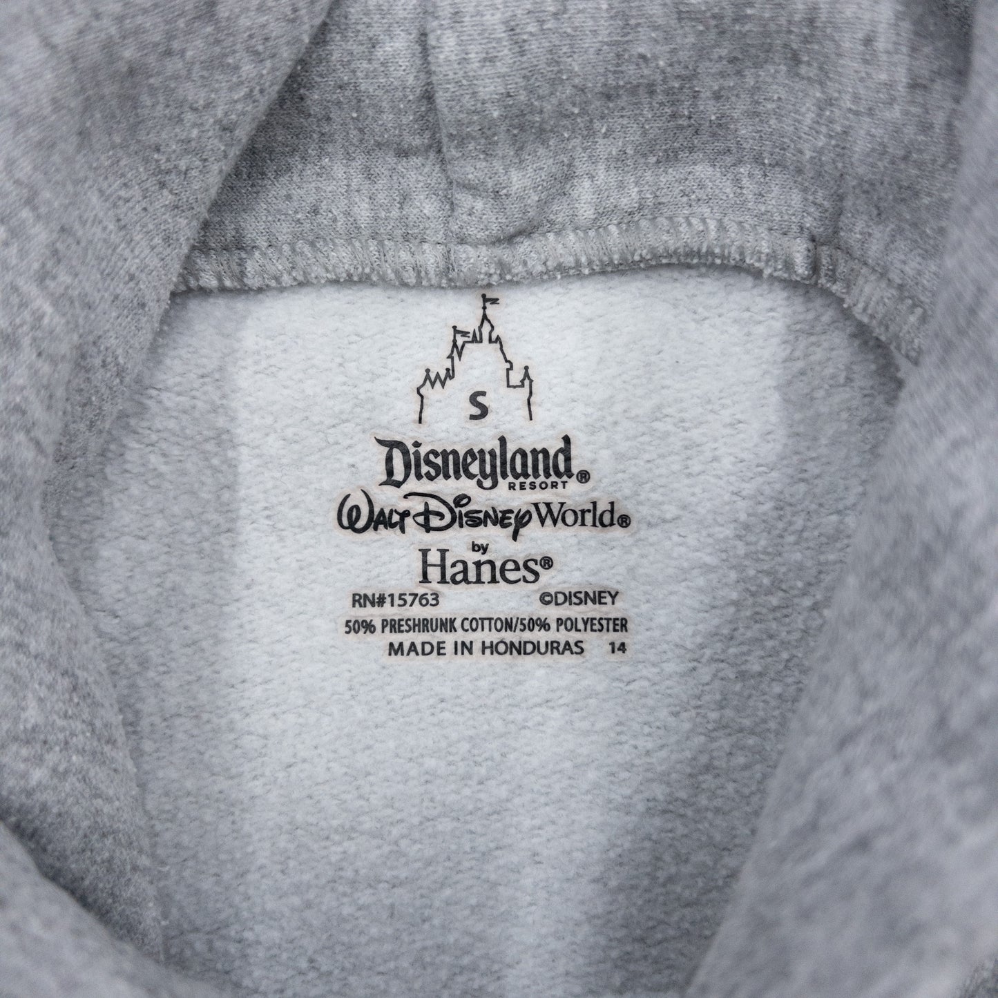 DISNEY ディズニー パーカー グレー メンズS