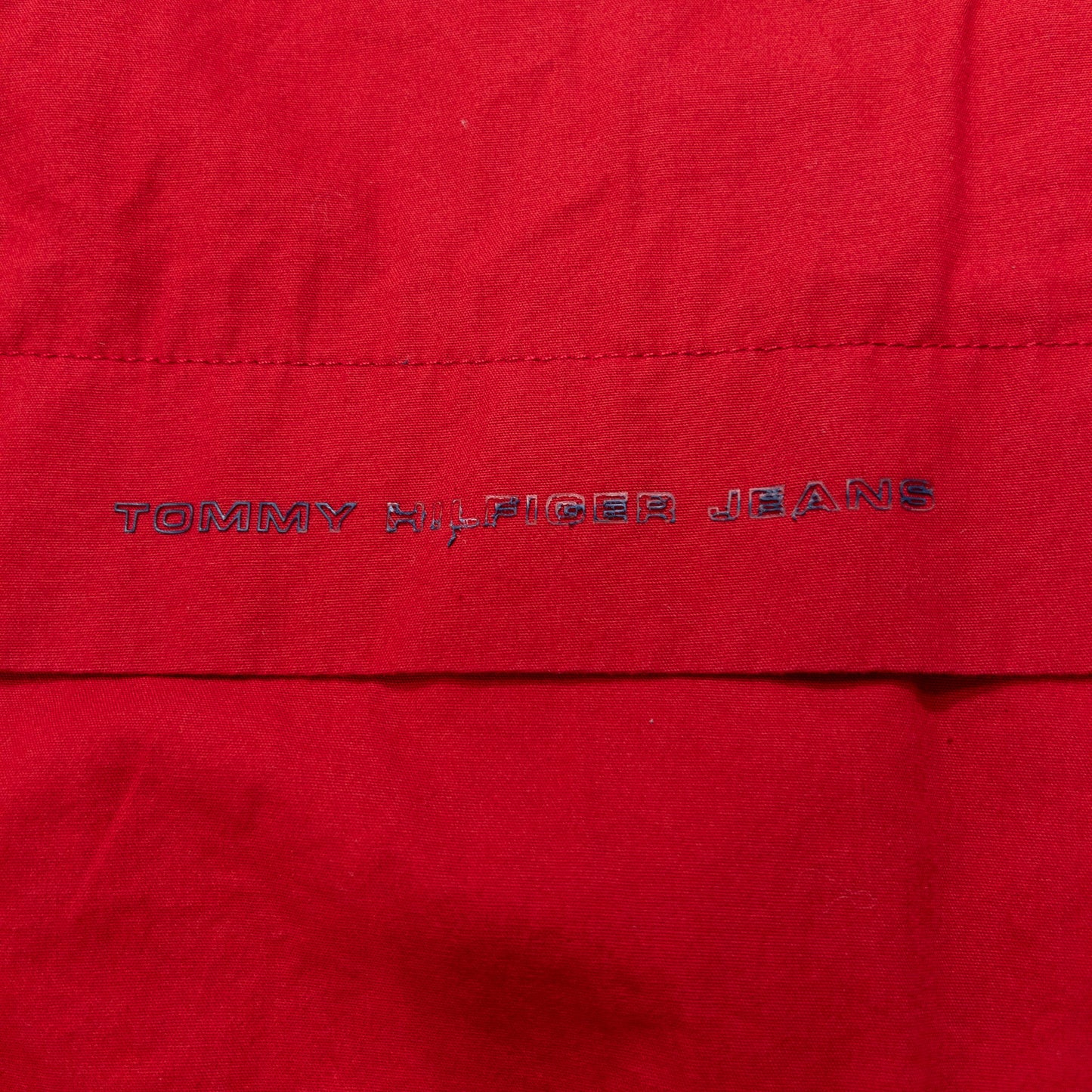 TOMMY HILFIGER トミーヒルフィガー 長袖シャツ レッド メンズL