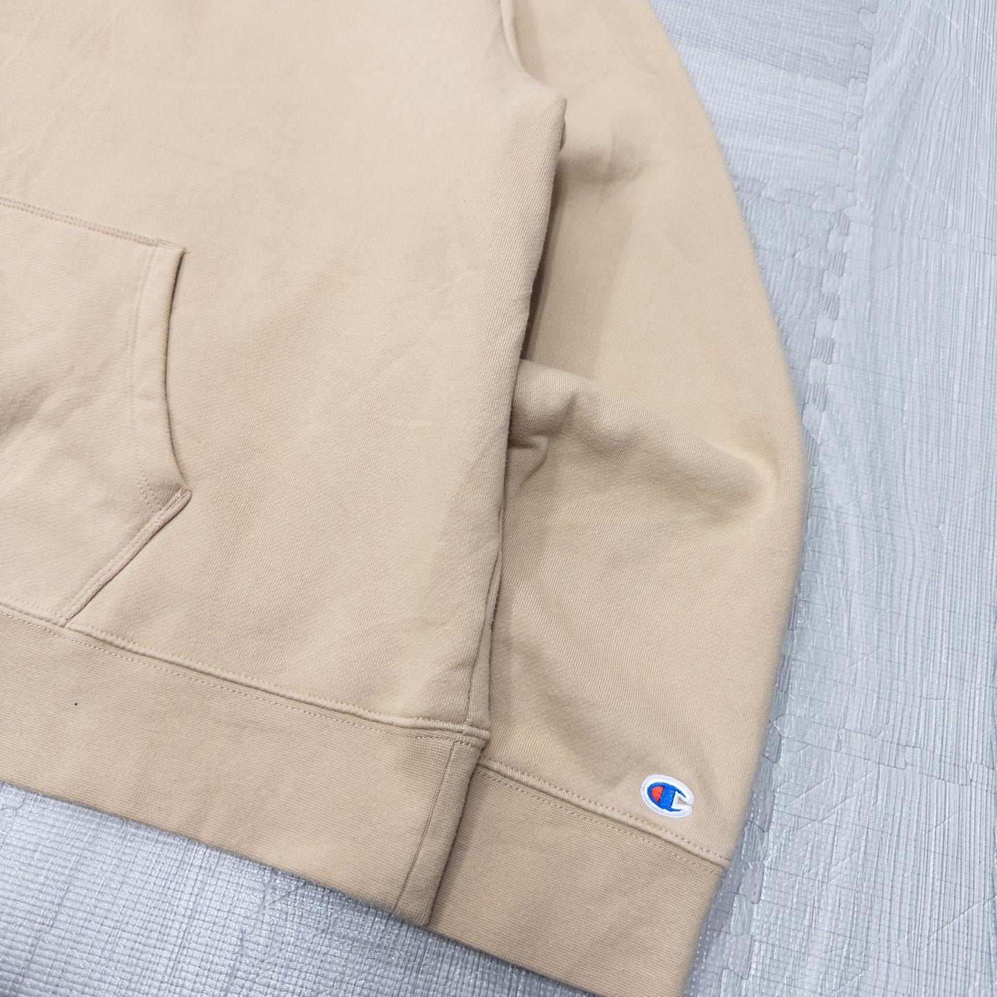 Champion チャンピオン パーカー ベージュ メンズXL
