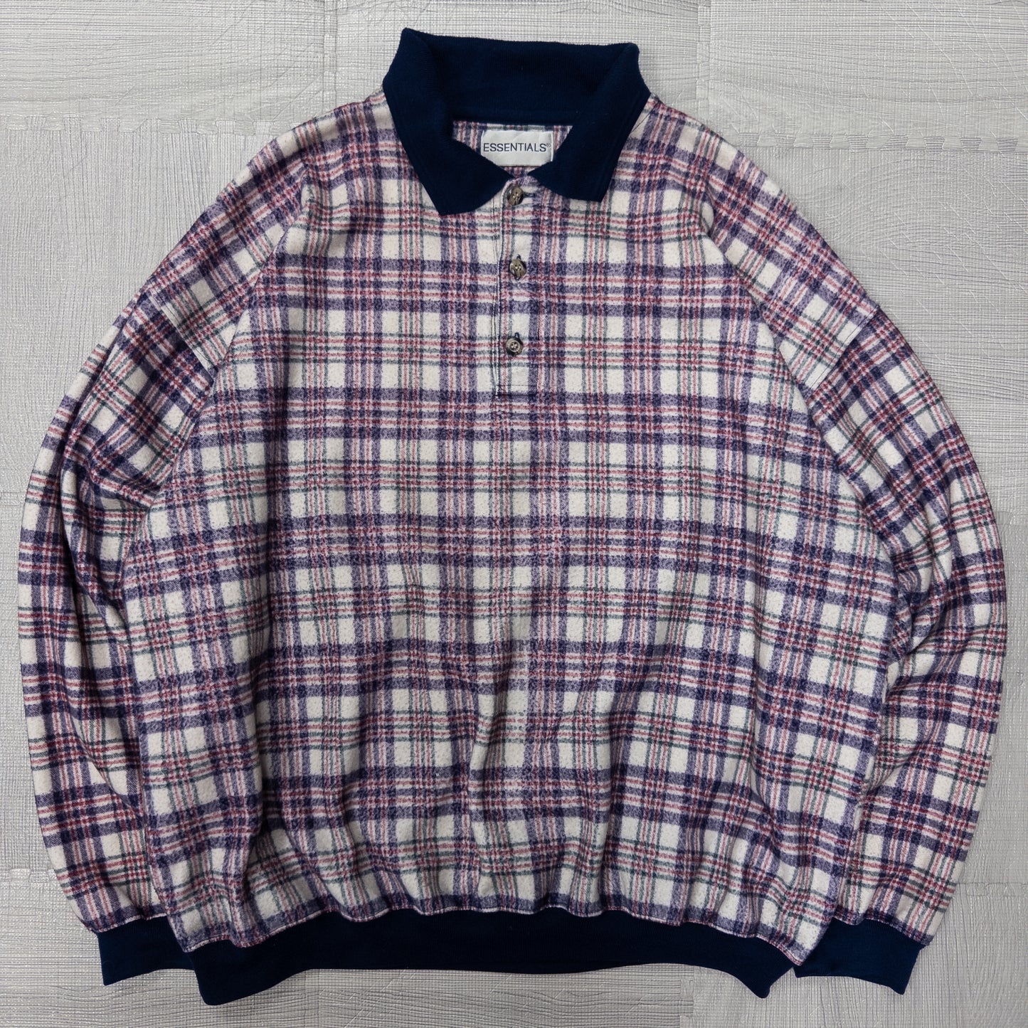 ESSENTIALS スウェット レッド メンズL