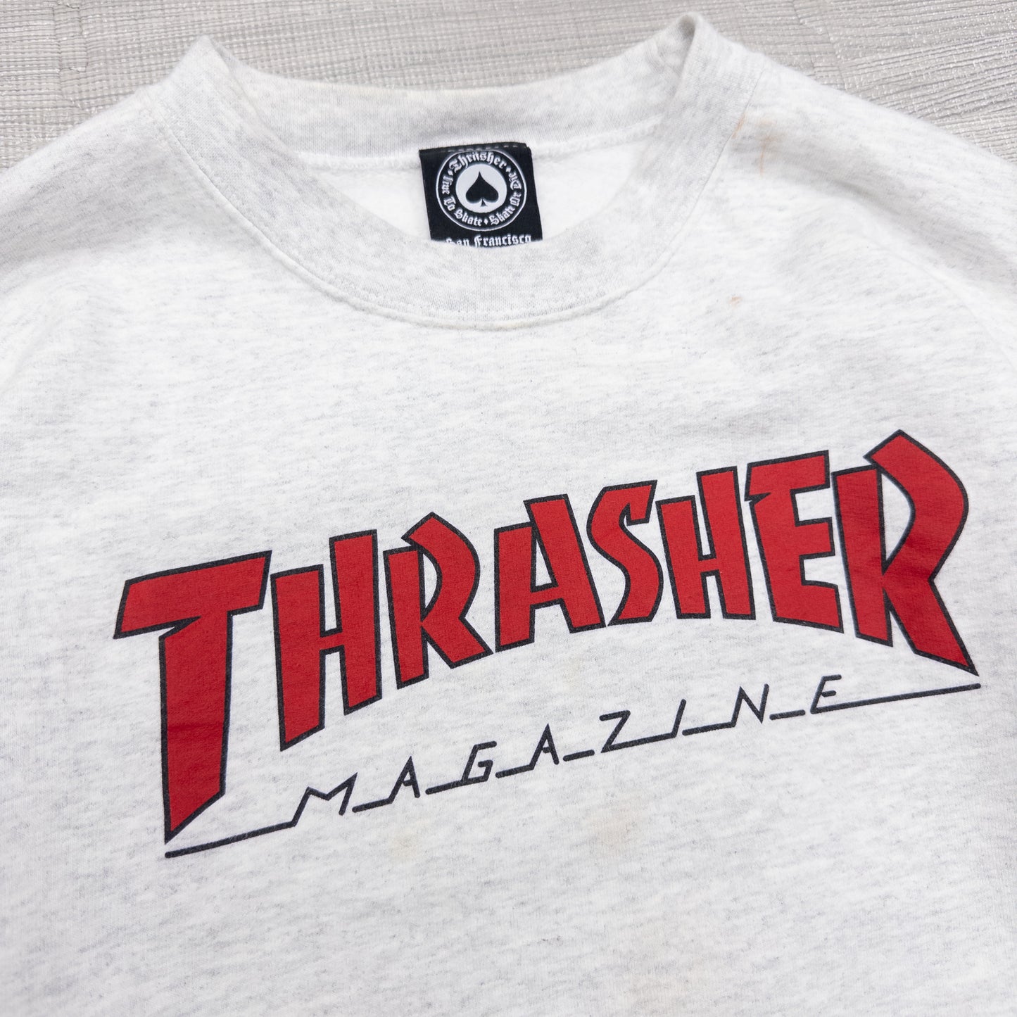 THRASHER スラッシャー スウェット グレー メンズM