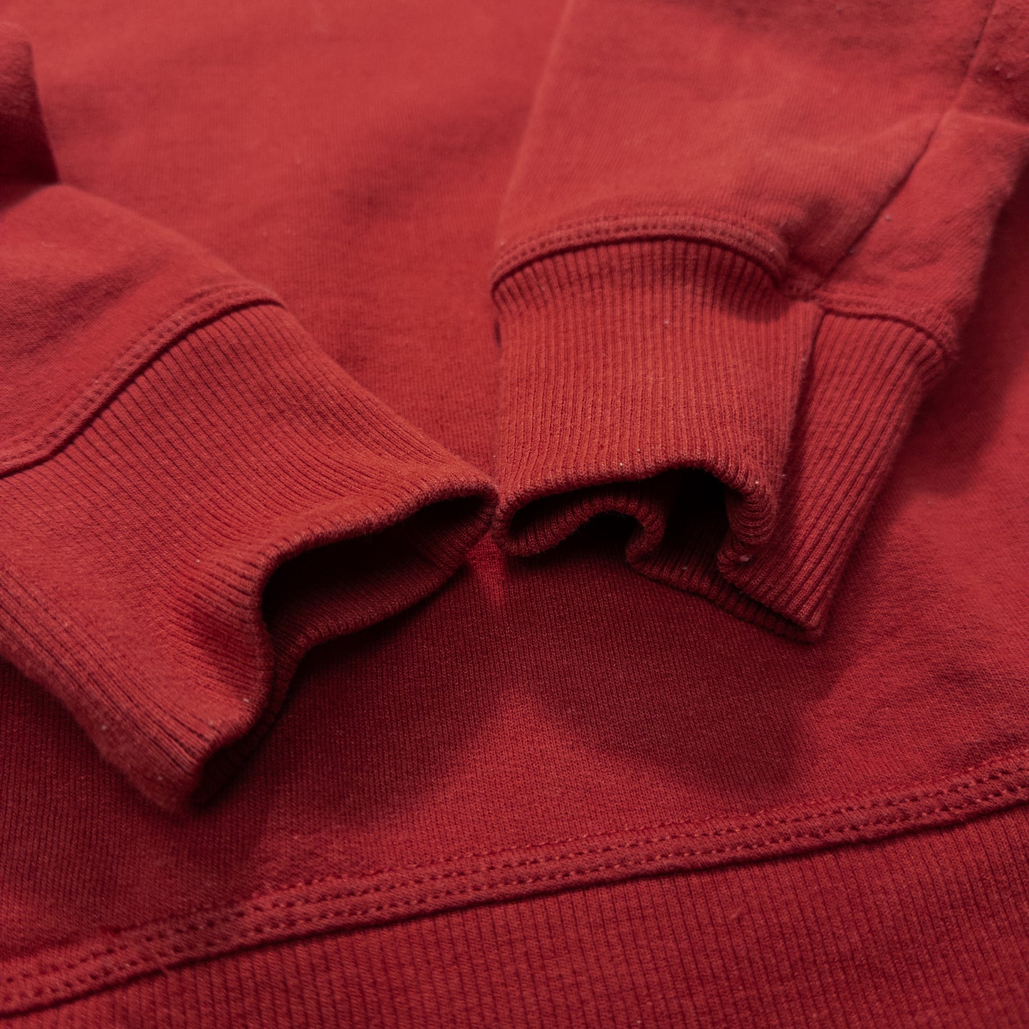 Champion チャンピオン スウェット レッド メンズS