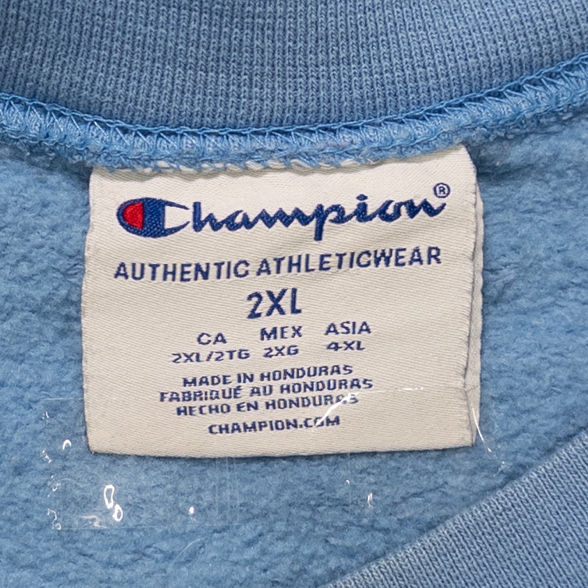 Champion チャンピオン スウェット ずっとスカイブルー メンズXXL