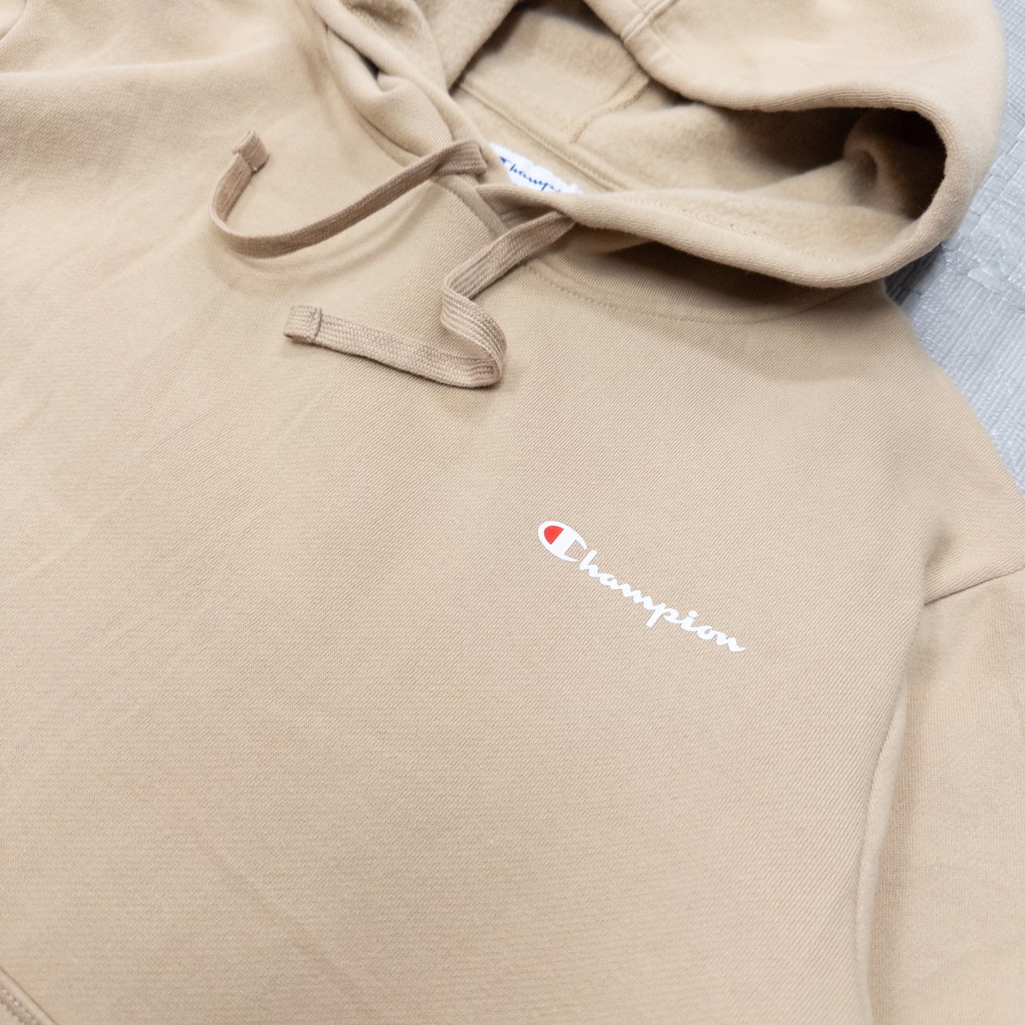 Champion チャンピオン パーカー ベージュ メンズXL