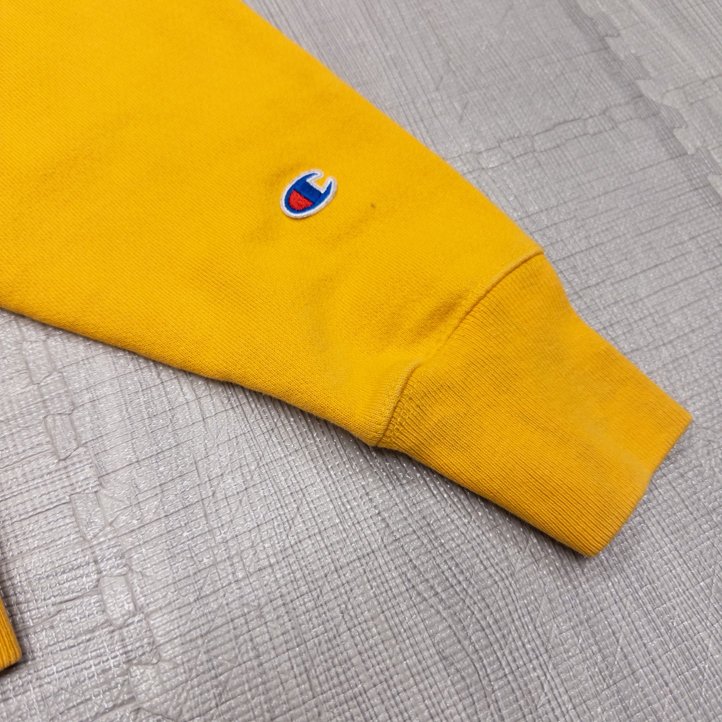 Champion チャンピオン パーカー イエロー メンズM