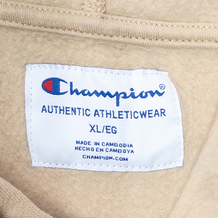 Champion チャンピオン パーカー ベージュ メンズXL