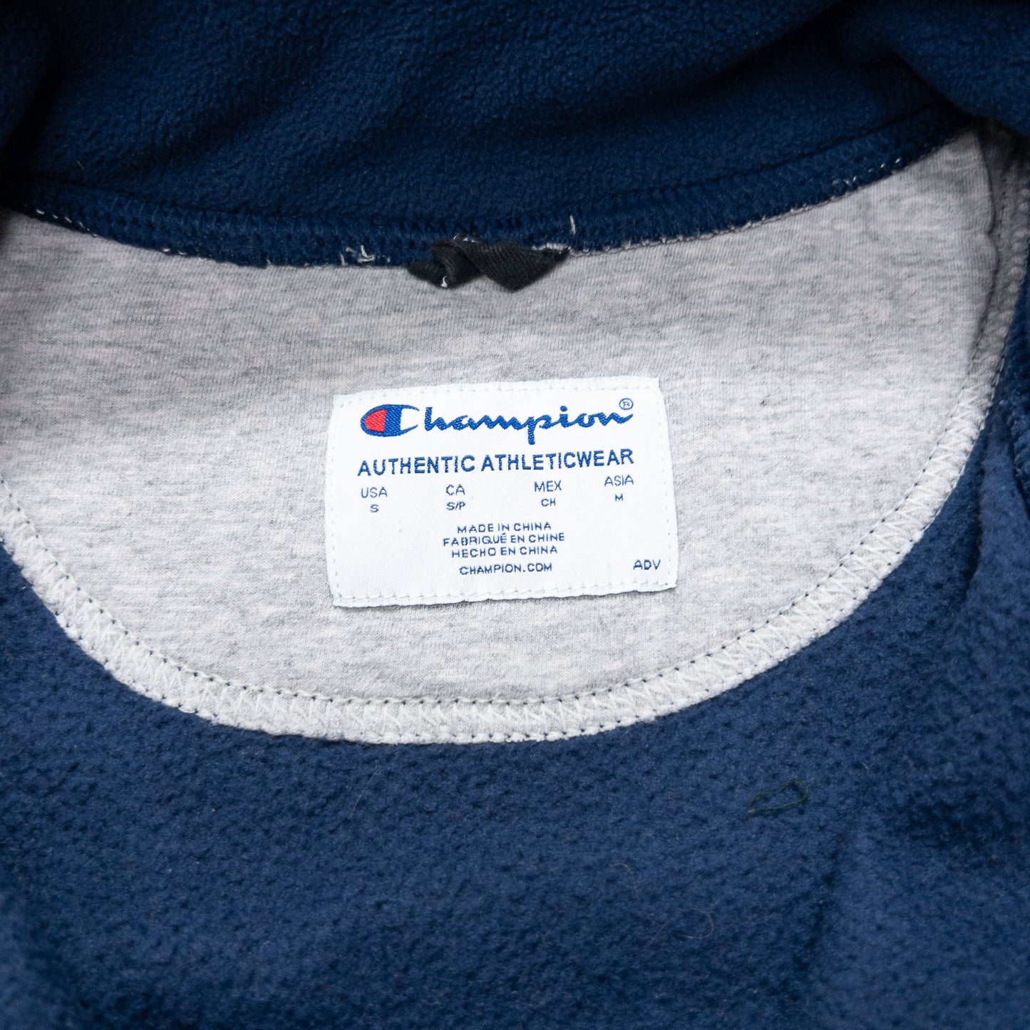 Champion チャンピオン ハーブジップスウェット ネイビー メンズS