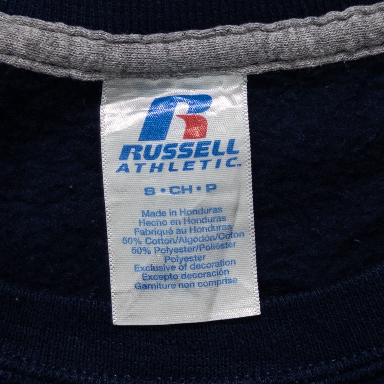 RUSSELL ラッセル スウェット ネイビー メンズS