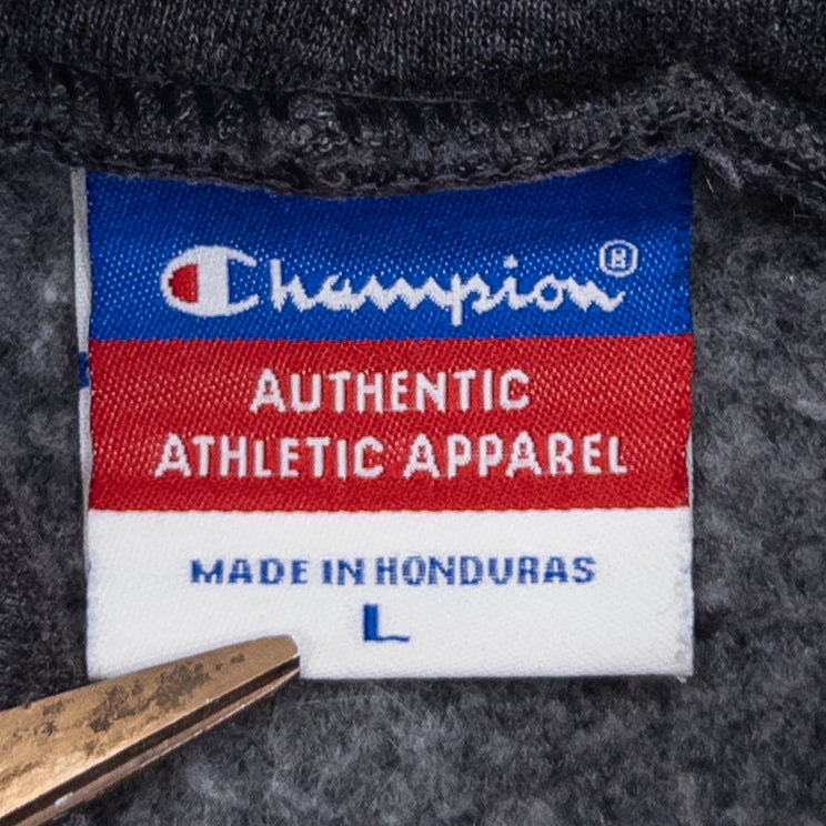 Champion チャンピオン パーカー ブラックグレー メンズL