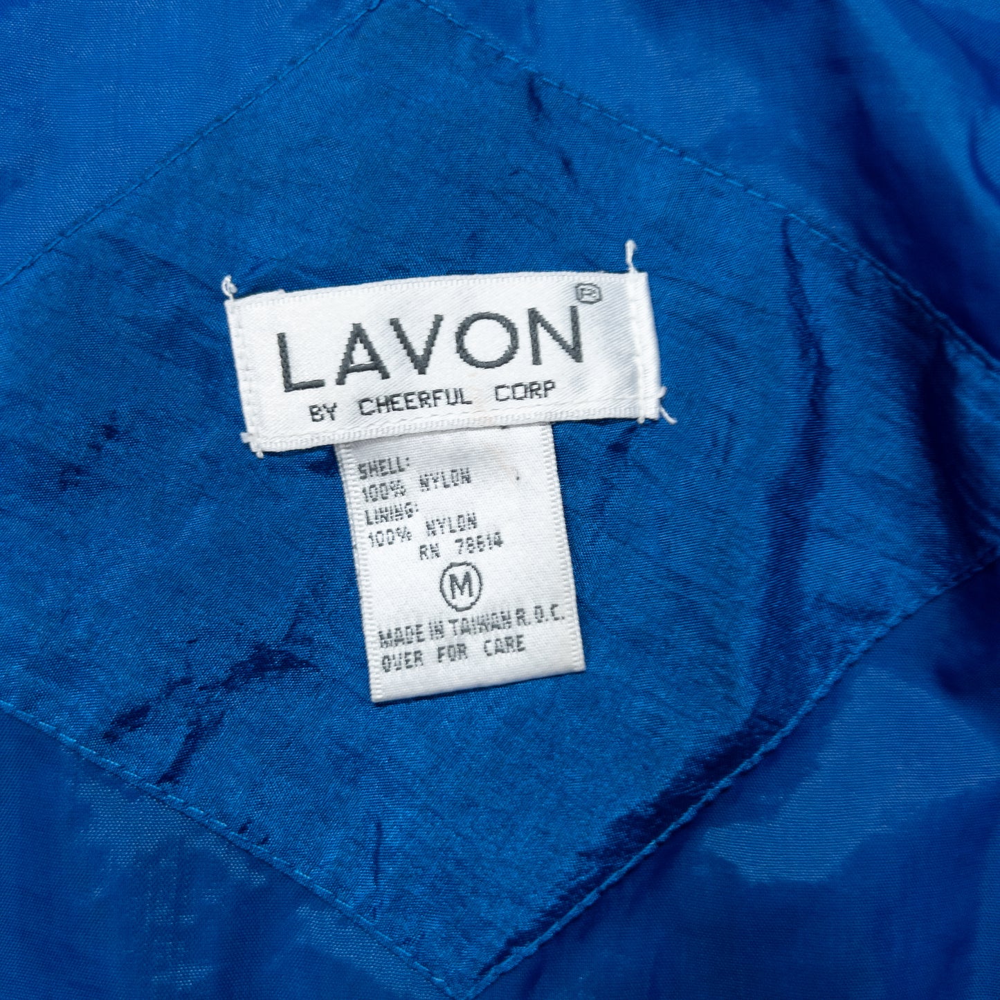 LAVON ナイロンジャケット ブルー メンズM