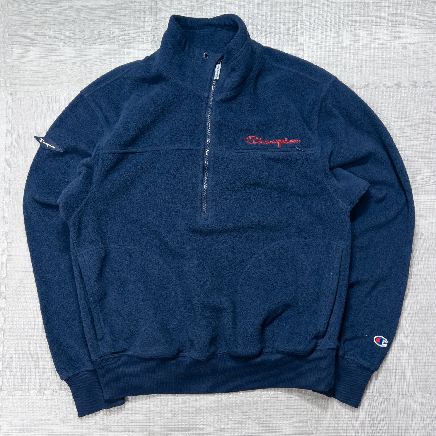 Champion チャンピオン ハーブジップスウェット ネイビー メンズS