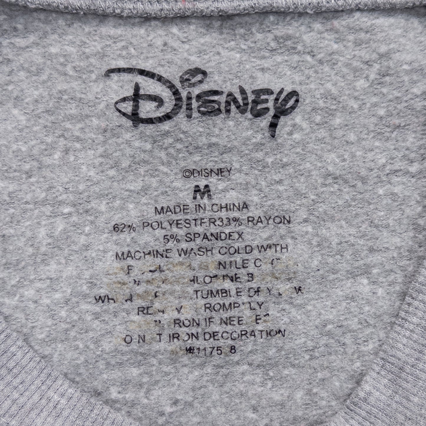 DISNEY ディズニー スウェット グレー レディースM