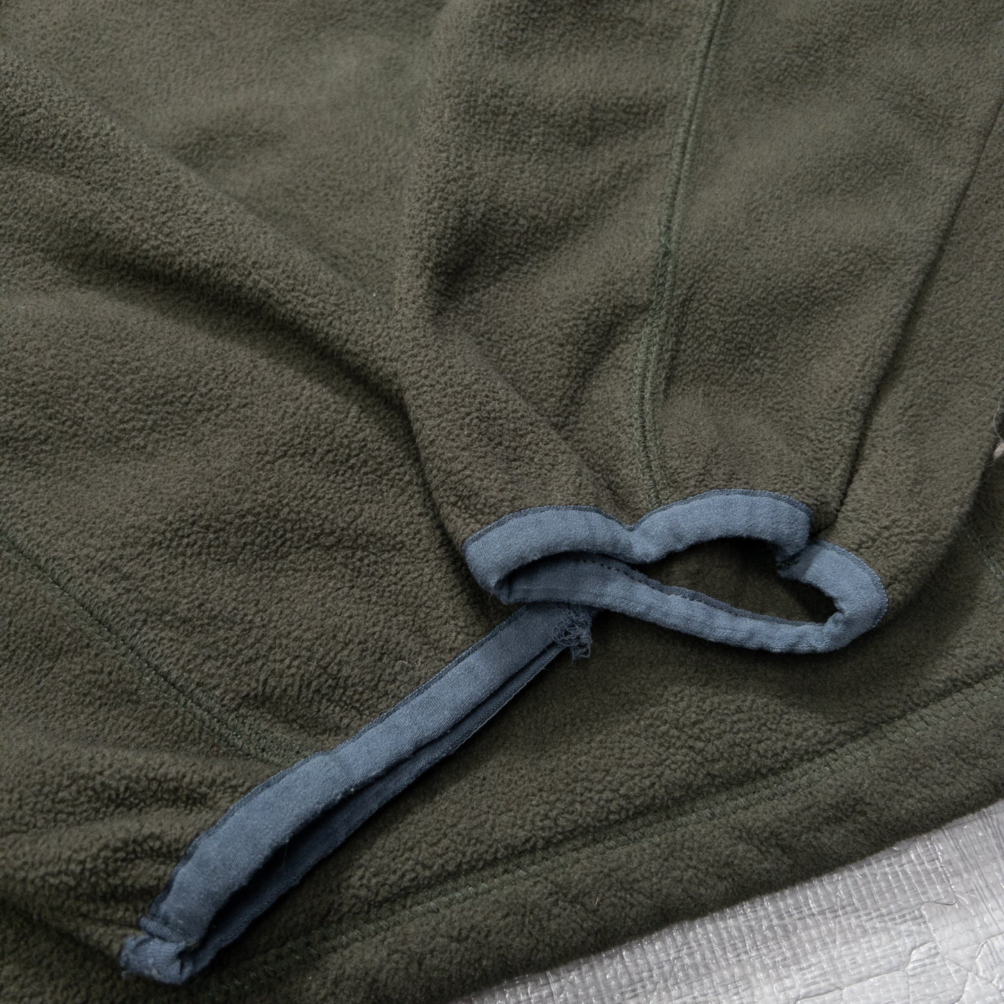 Champion チャンピオン ハーフジップフリース カーキ メンズXL