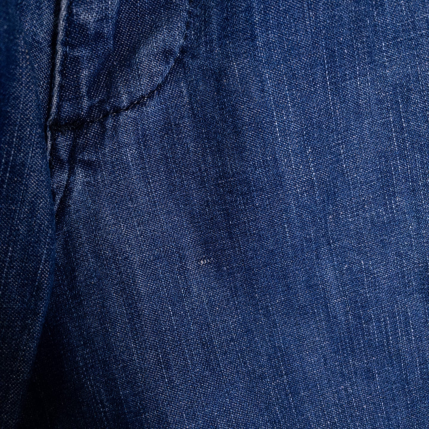 デニムショーツ W38 コットン85% リネン35% メキシコ製 POLO JEANS COMPANY/ポロジーンズカンパニー