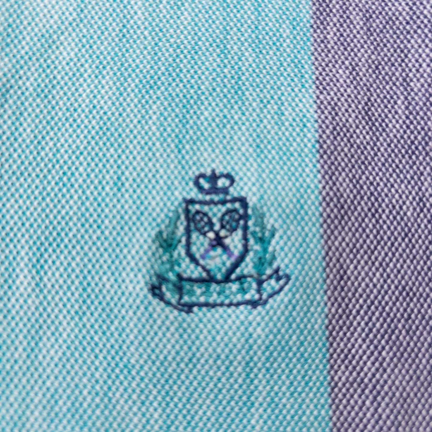 古着 90s IZOD ポロシャツ ストライプ