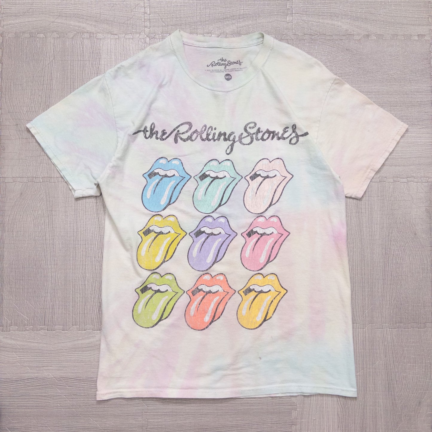 古着 20s The Rolling Stones ローリングストーンズ バンT バンドTシャツ M
