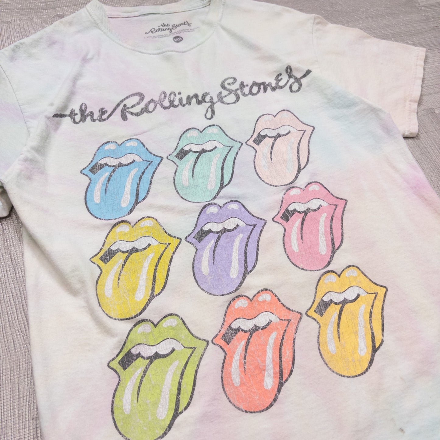 古着 20s The Rolling Stones ローリングストーンズ バンT バンドTシャツ M