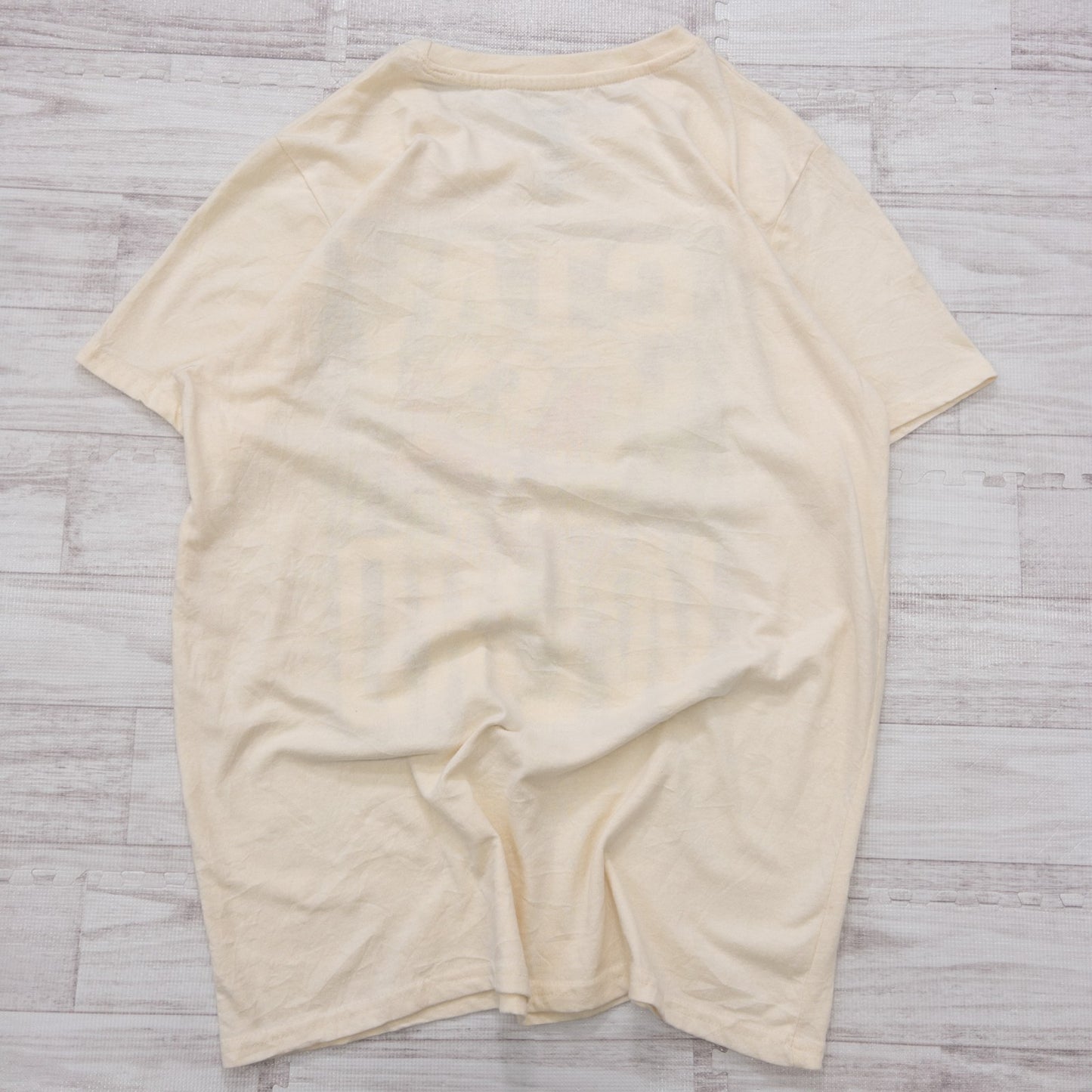 00s nickelondeon スポンジボブ Tシャツ ベージュ L