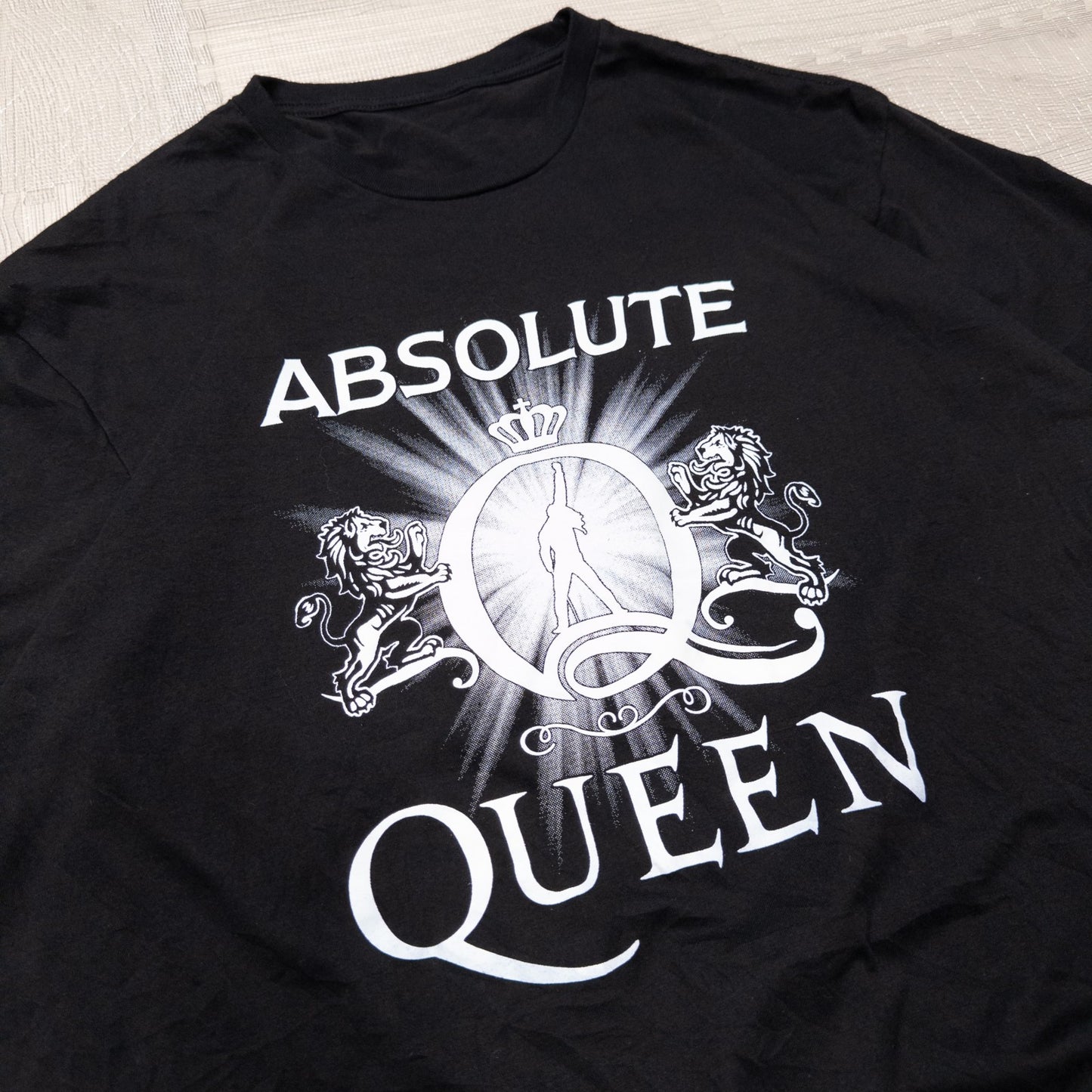 古着 00s QUEEN クイーン バンドTシャツ バンT ブラック