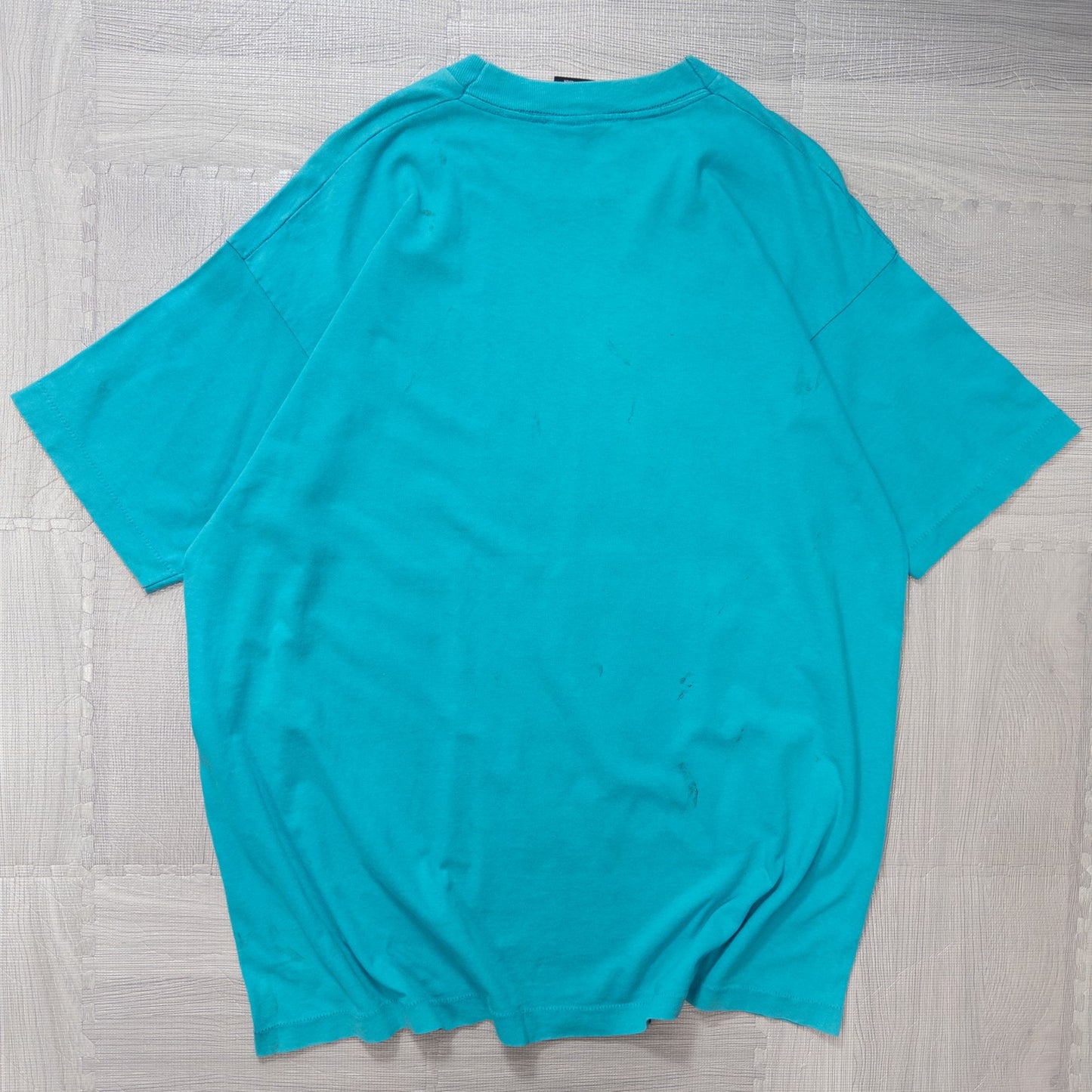 90s Disney キャラクタープリントTシャツ グリーン