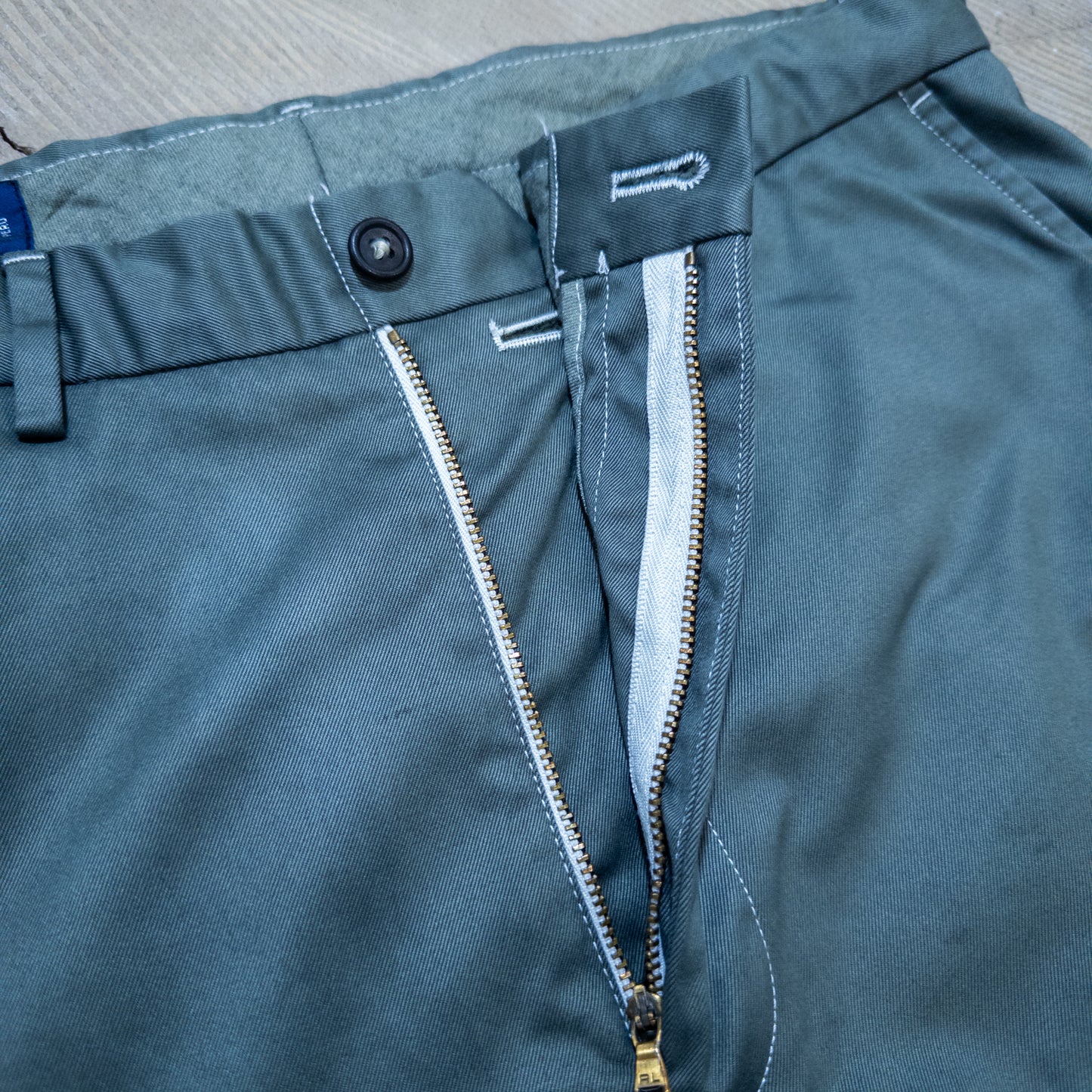 Polo Golf Ralph Lauren チャコールグレー染め チノパンツ 38/32 ペルー製