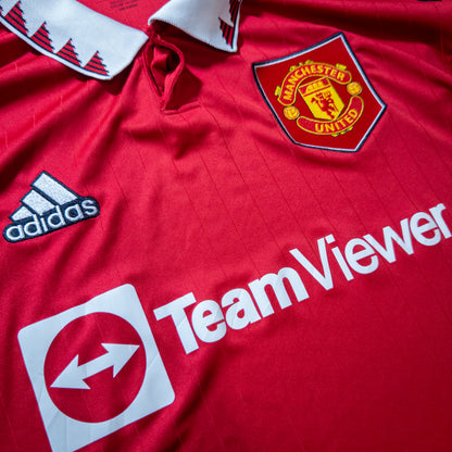 Manchester United マンチェスター・ユナイテッド 2022/23 ホーム サッカーユニフォーム L