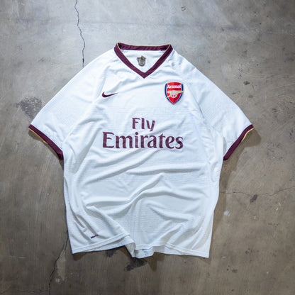 Arsenal アーセナル 2007-08 アウェイ サッカーユニフォーム Herbert Chapman XL