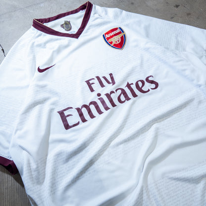 Arsenal アーセナル 2007-08 アウェイ サッカーユニフォーム Herbert Chapman XL
