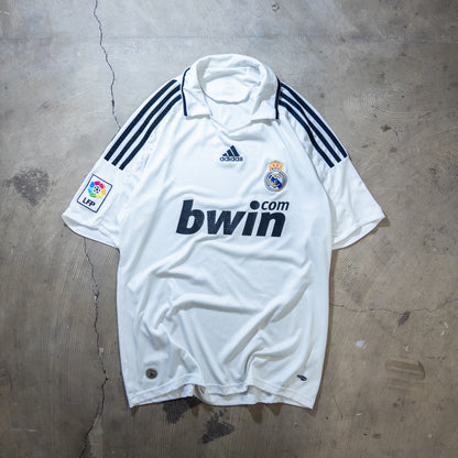 Real Madrid レアルマドリード 08-09 ホーム サッカーユニフォーム[