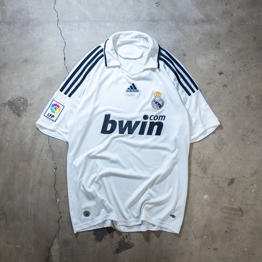 Real Madrid レアルマドリード 08-09 ホーム サッカーユニフォーム[