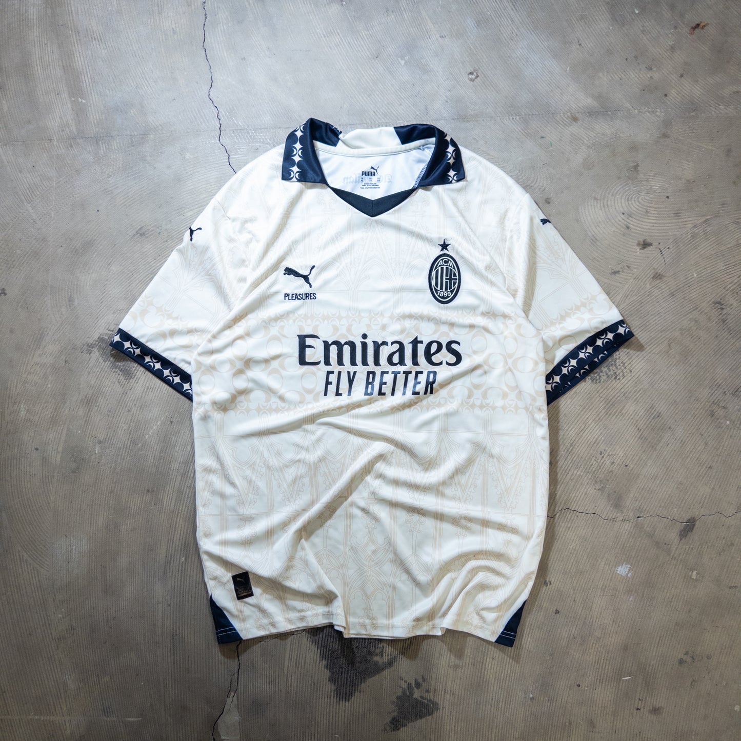 AC Milan ACミラン PLEASURES プレジャーズ 4th サッカーユニフォーム XL