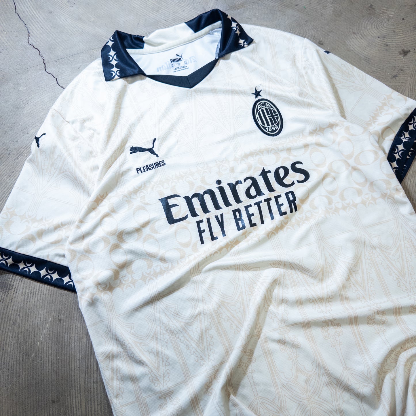 AC Milan ACミラン PLEASURES プレジャーズ 4th サッカーユニフォーム XL