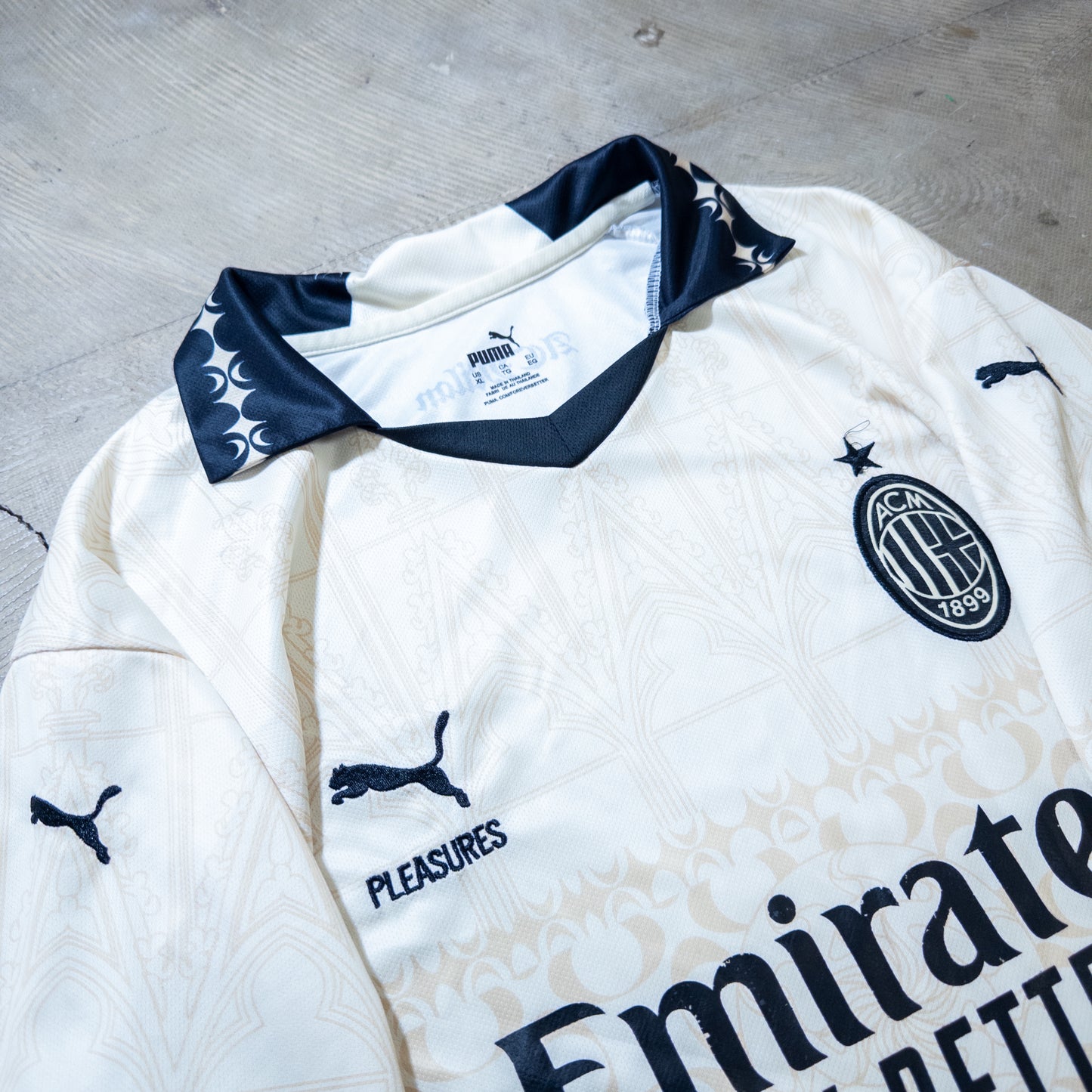 AC Milan ACミラン PLEASURES プレジャーズ 4th サッカーユニフォーム XL