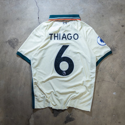 Liverpool FC リバプールFC アウェイ サッカーユニフォーム THIAGO #6 L