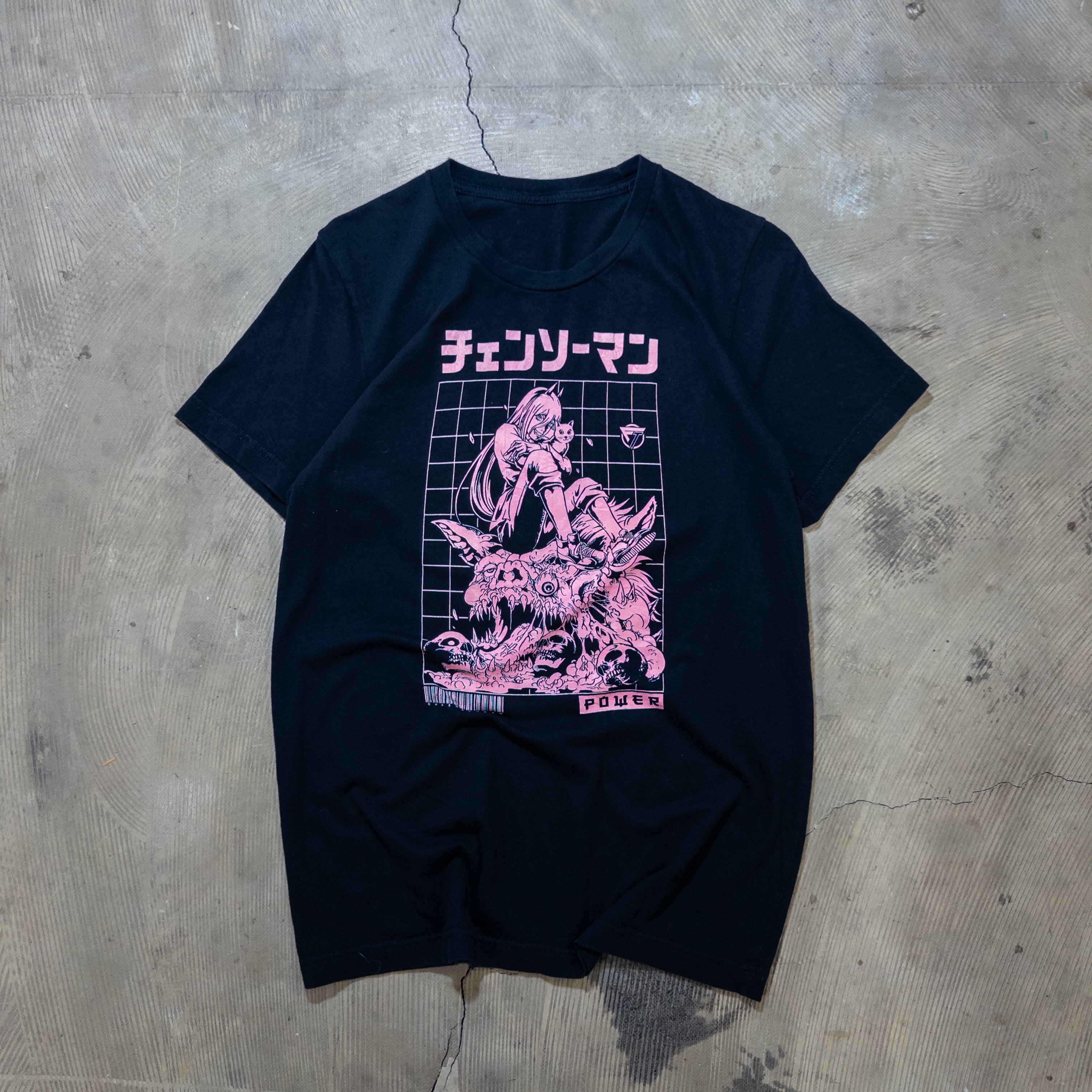 れ*ん様 希少1点のみ チェンソーマン パワー アニメ Tシャツ ヴィンテージ チェンソーマン POWER パワー アニメTシャツ – 無人古着屋 Non-Staff
