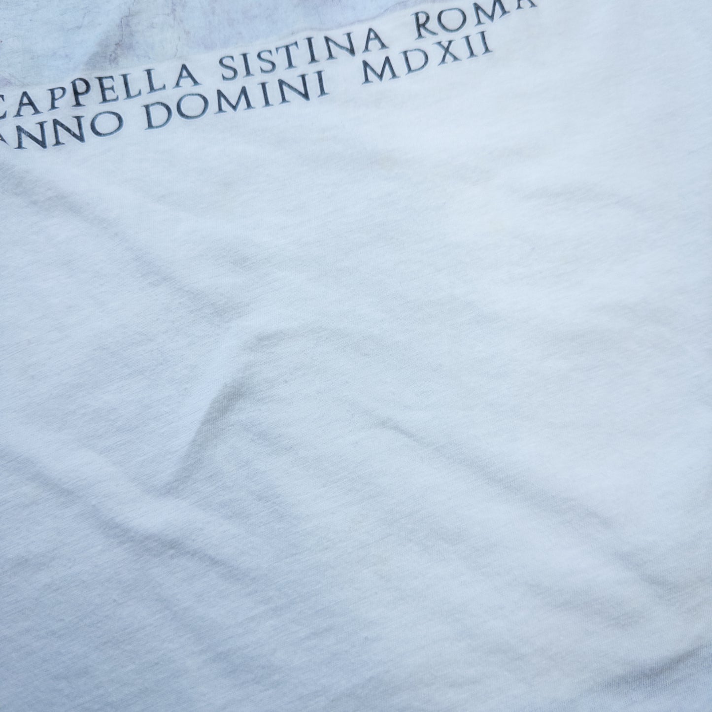 MICHELANGELO ミケランジェロ アダムの創造 システィーナ礼拝堂 アートTシャツ