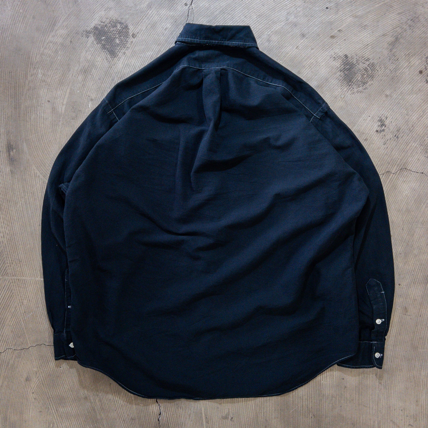 90's Ralph Lauren BIG SHIRT 黒染め M