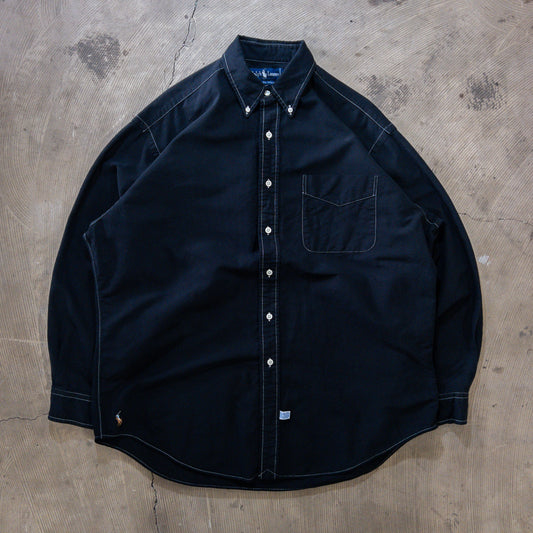90's Ralph Lauren The Big Oxford 黒染め M