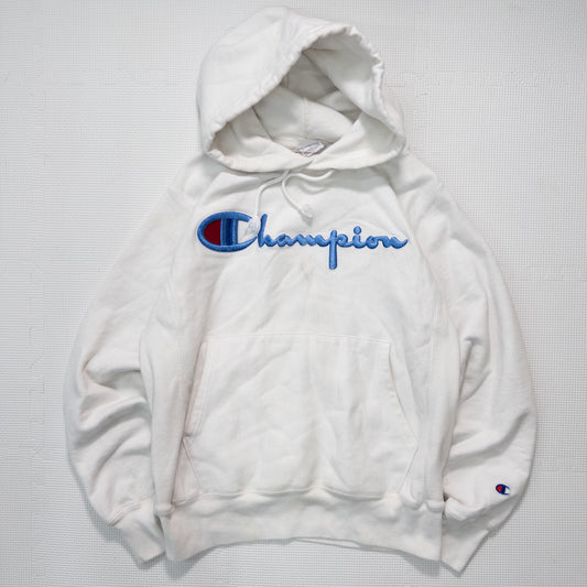 champion チャンピオン パーカー ホワイト レディースS