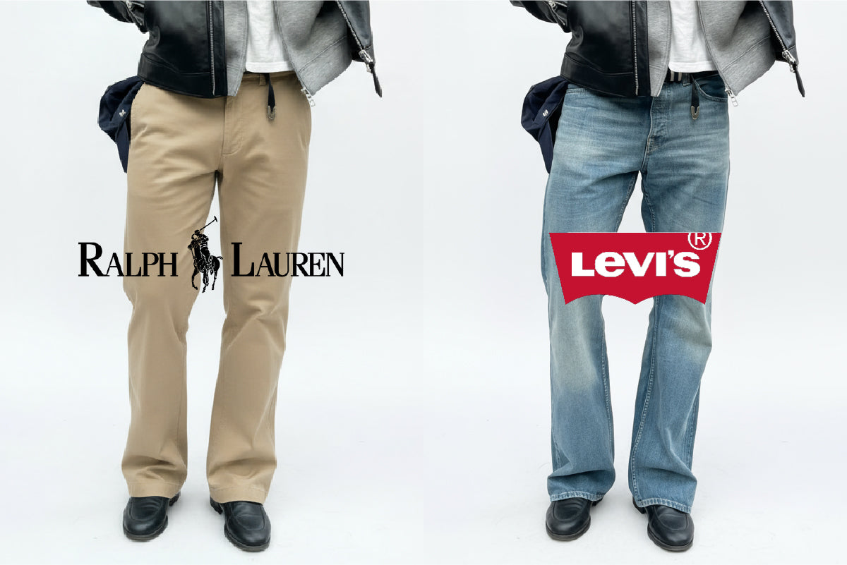 ラルフチノ＆ Levi's デニム 2本セット – 無人古着屋 Non-Staff