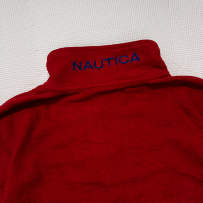 NAUTICA ノーティカ フリース レッド メンズL