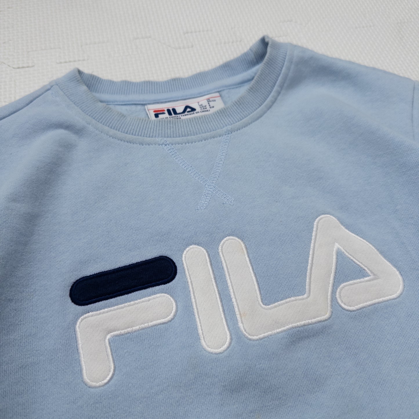 FILA フィラ スウェット スカイブルー レディースS