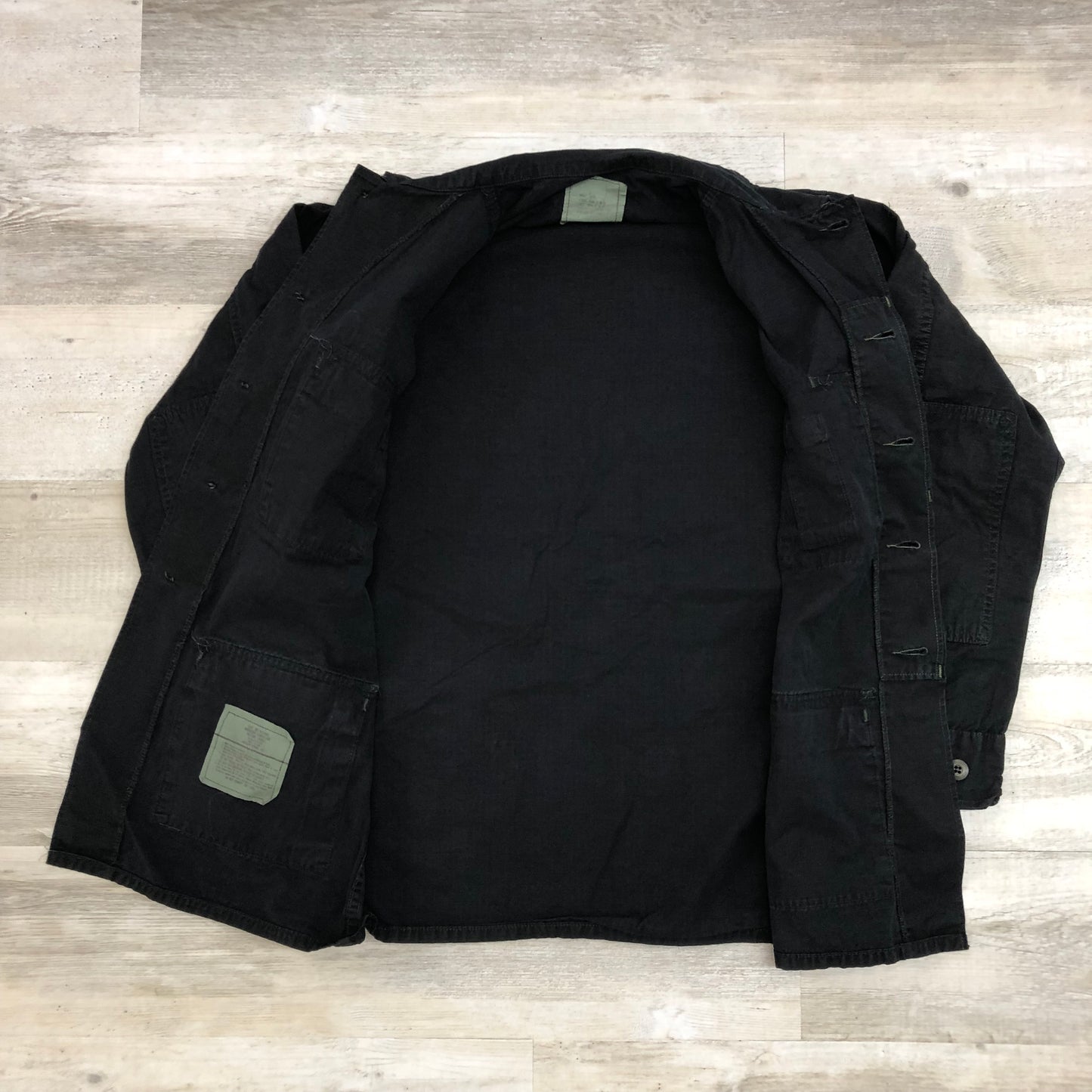 Deep Black US.Military BDU Jacket A0407012 (M~L相当)