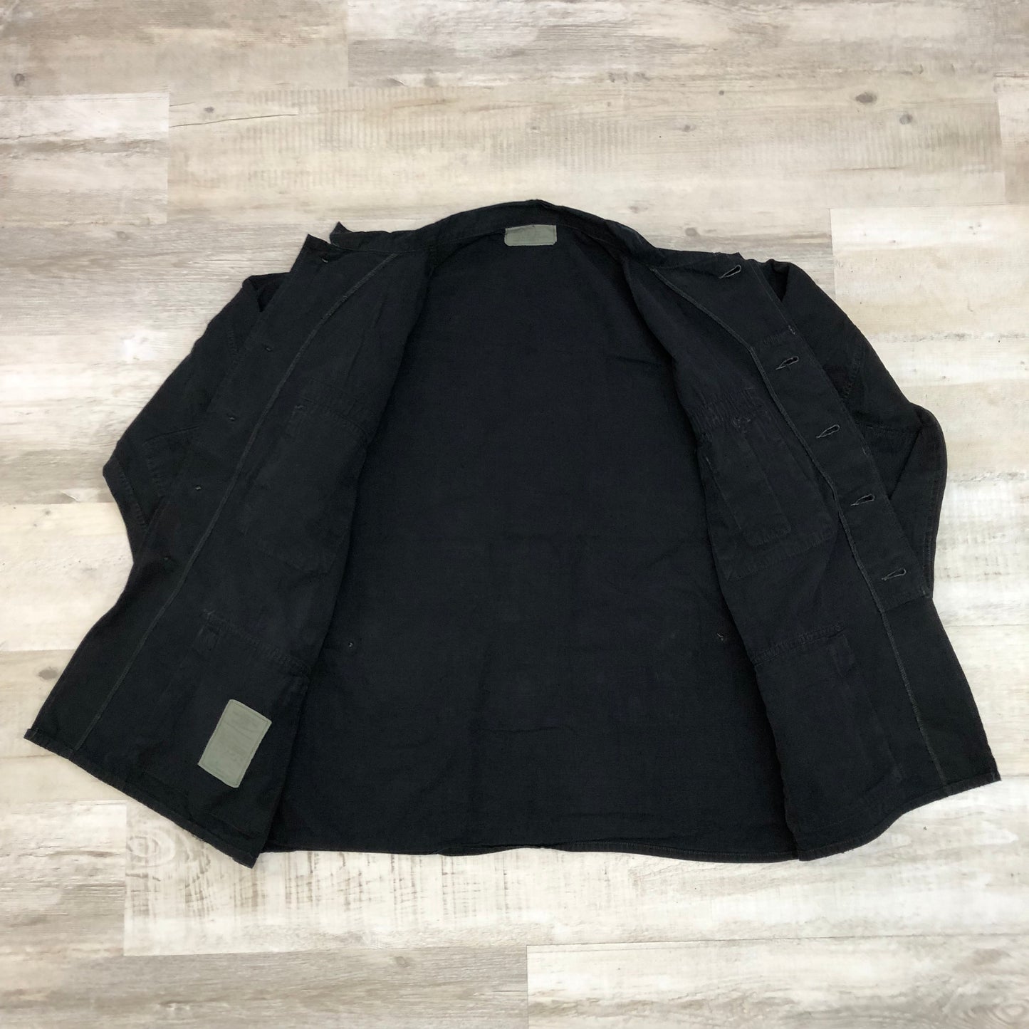 Deep Black US.Military BDU Jacket A0407014 (L~XL相当)