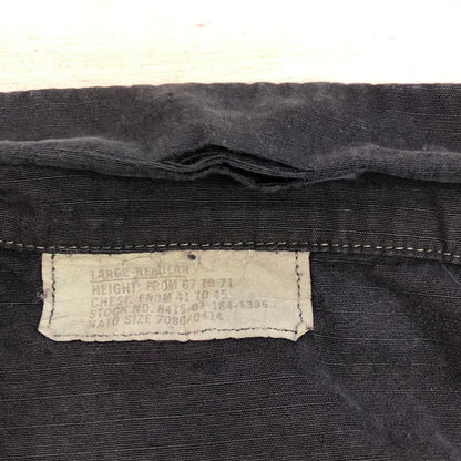 Deep Black US.Military BDU Jacket A0407014 (L~XL相当)