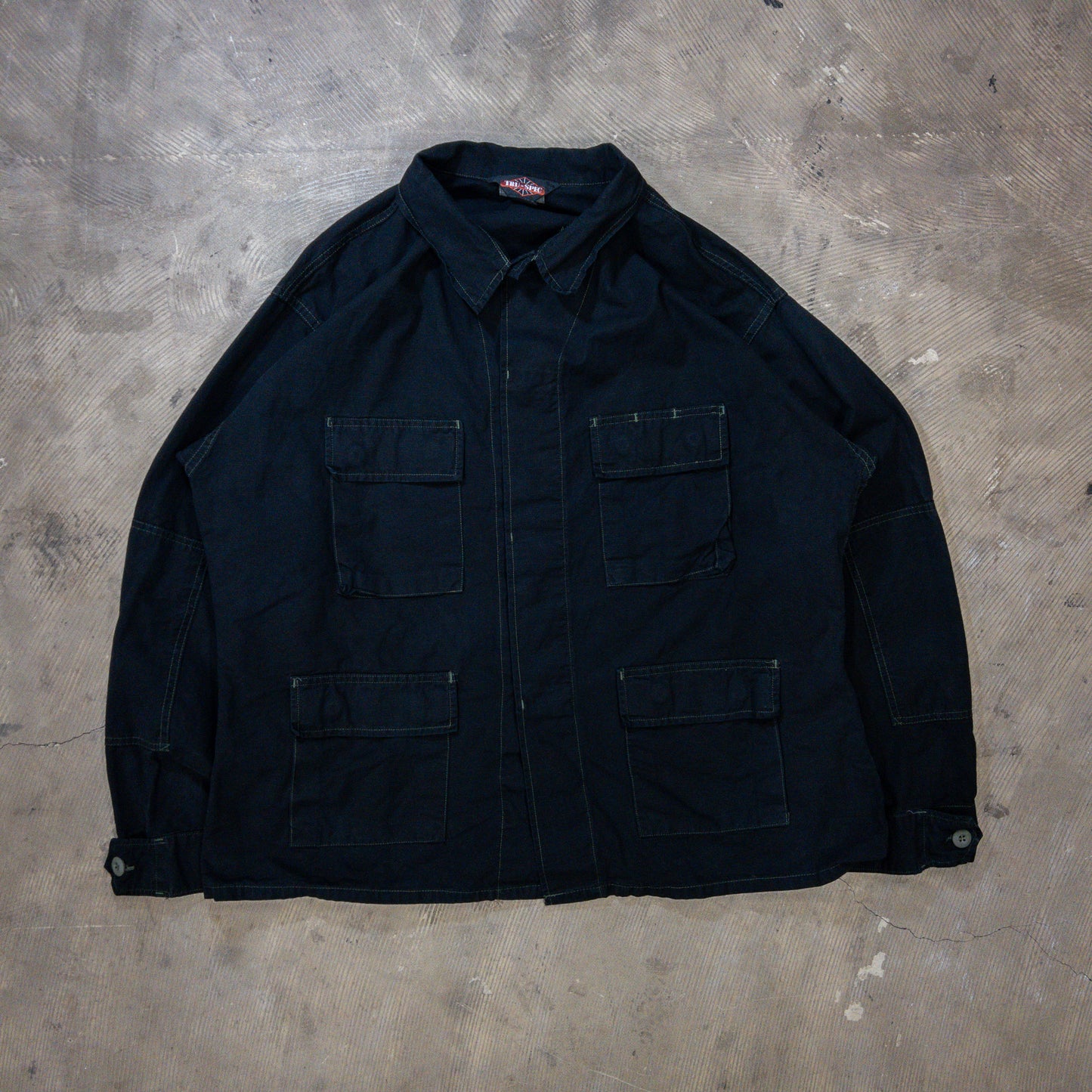 Deep Black US.Military BDU Jacket A0407013 (XL~XXL相当)