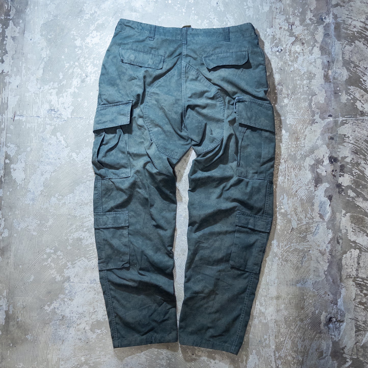 US.ARMY BDUデジタルカモパンツ 黒染め LARGE-LONG
