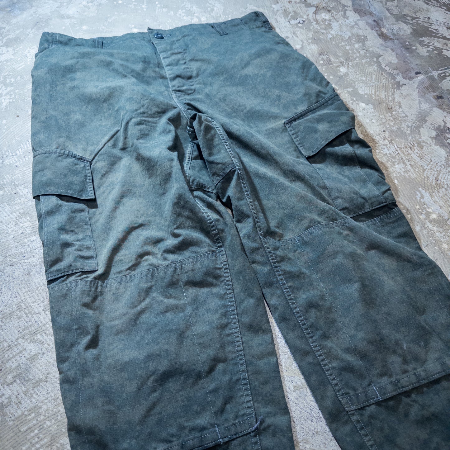 US.ARMY BDUデジタルカモパンツ 黒染め LARGE-LONG